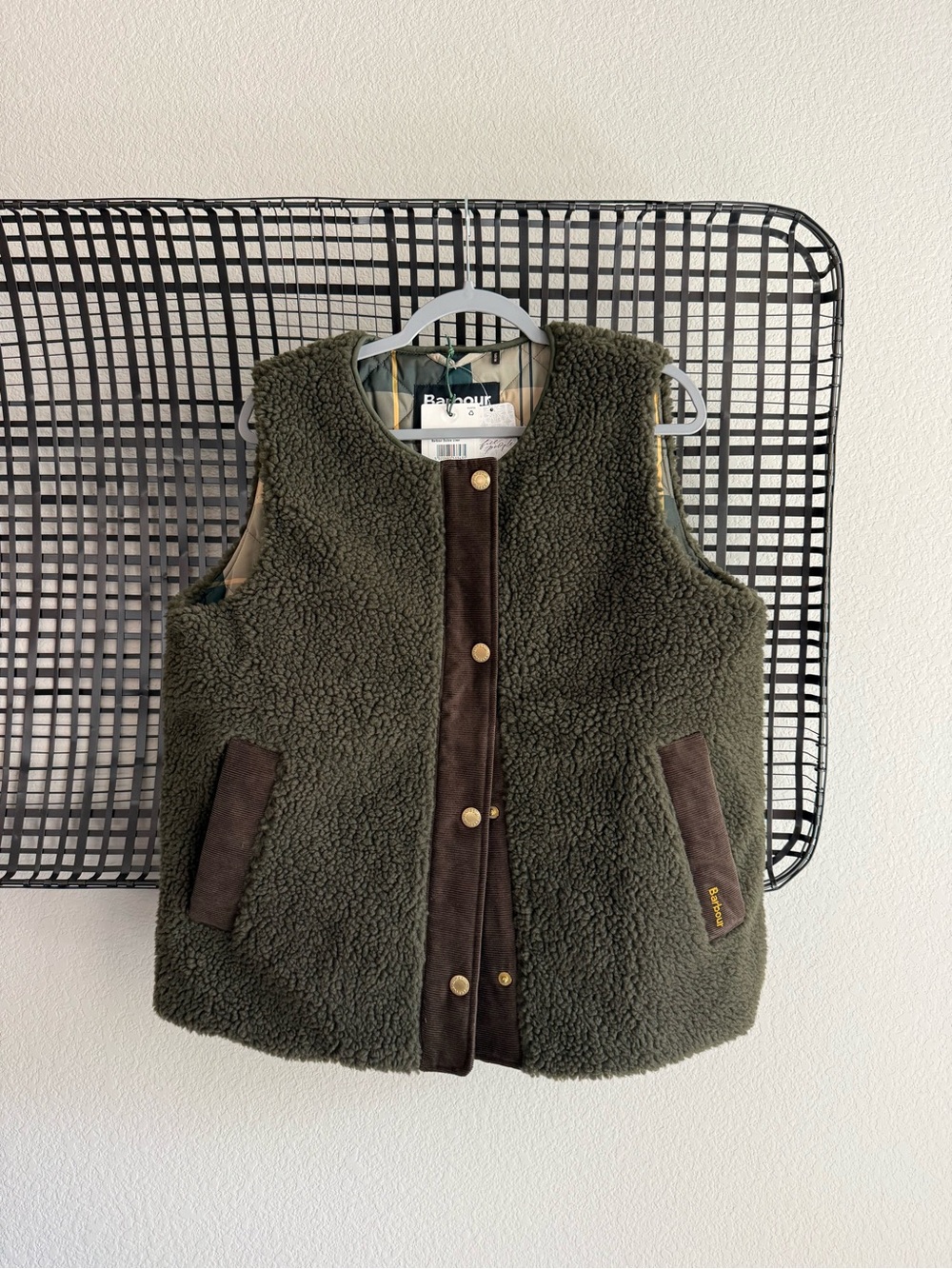 Barbour dulsie teddy liner vest